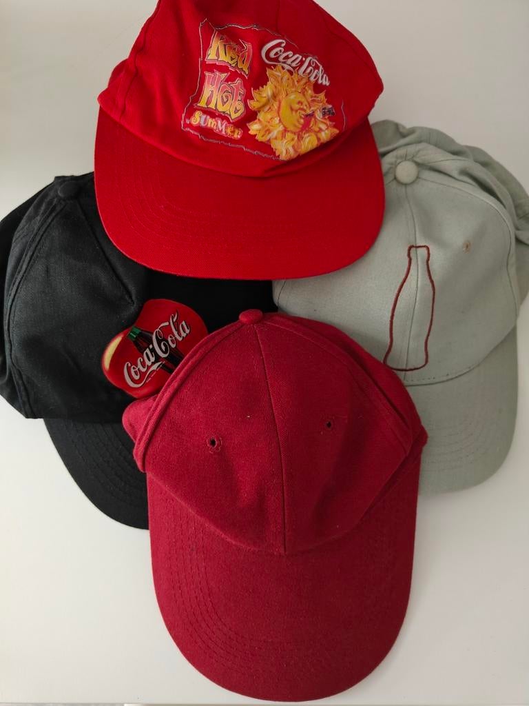 Coca-Cola - lot petten, Verzamelen, Ophalen of Verzenden, Nieuw, Gebruiksvoorwerp