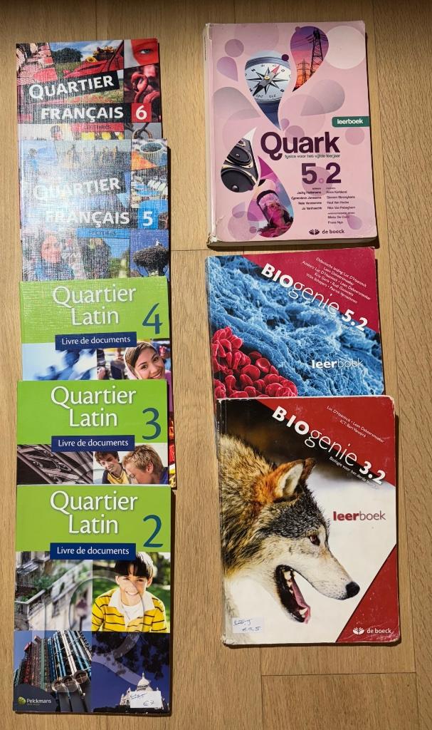 Studieboeken, Frans, ASO, Pelckmans, Ophalen