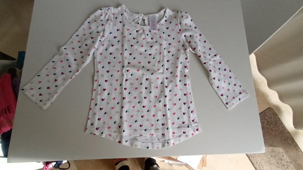 T-shirt manches longues - Taille 86, Enlèvement ou Envoi, Babyclub, Comme neuf, Chemisette ou Manches longues