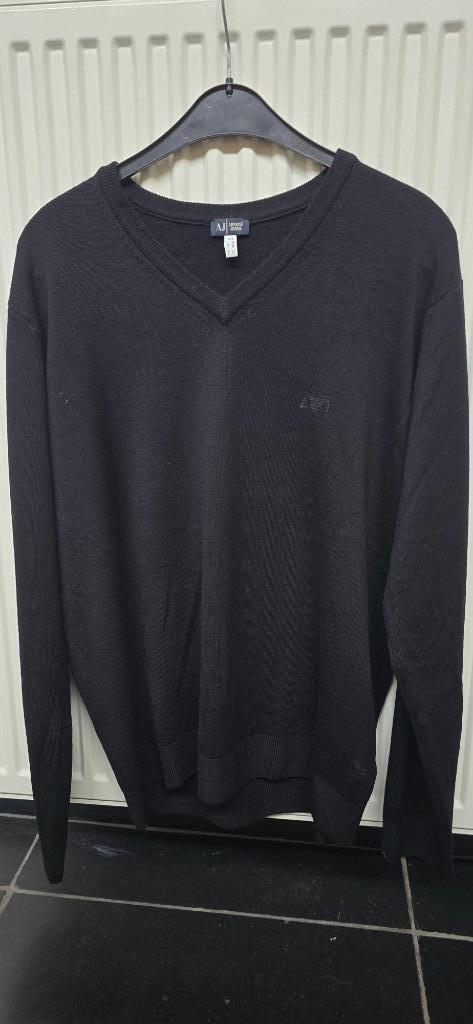 Armani pull, Kleding | Heren, Truien en Vesten, Armani Jeans, Zwart, Overige maten, Ophalen of Verzenden