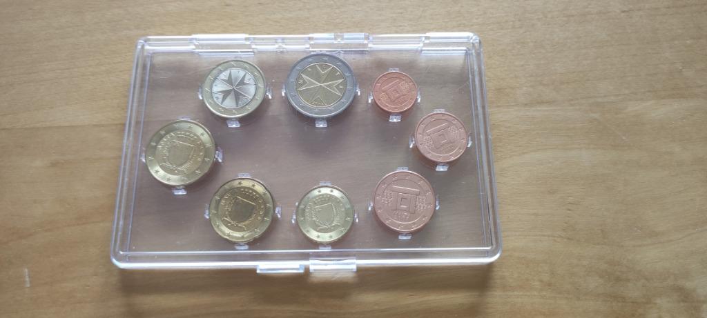 Malte 2€, Postzegels en Munten, Ophalen of Verzenden, Malta, Overige waardes, Setje