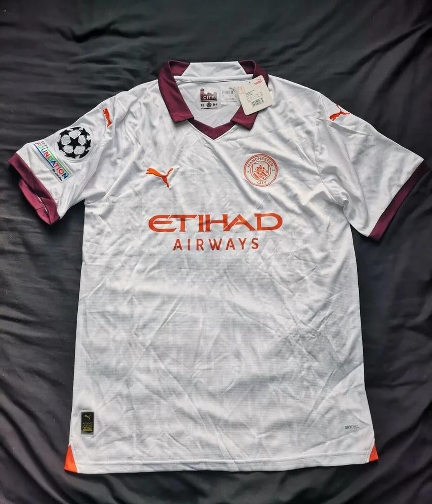 Manchester City Voetbalshirt Origineel Nieuw 2024, Sport en Fitness, Voetbal, Verzenden, Zo goed als nieuw