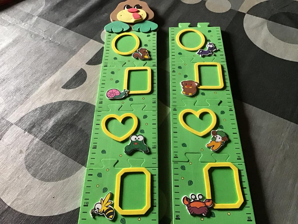 Lengtemeter in foam, plaats voor foto’s, Ophalen, Zo goed als nieuw