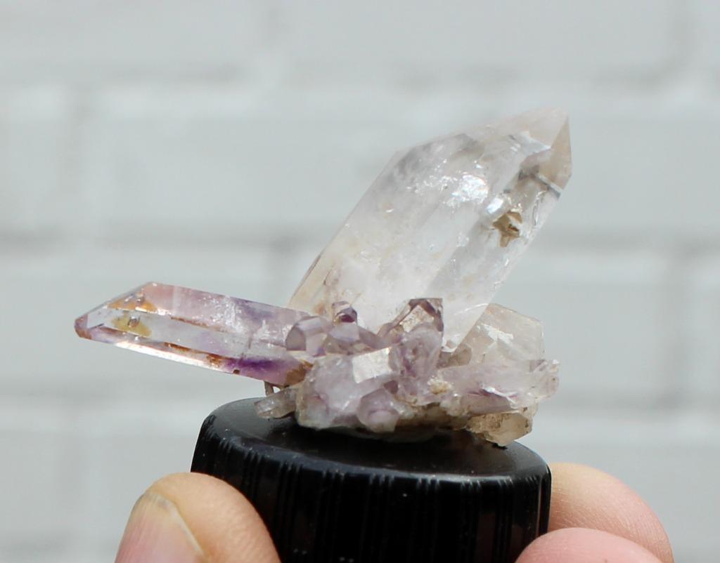 KWARTS en AMETHIST uit BRANDBERG in NAMIBIE, Ophalen of Verzenden, Mineraal