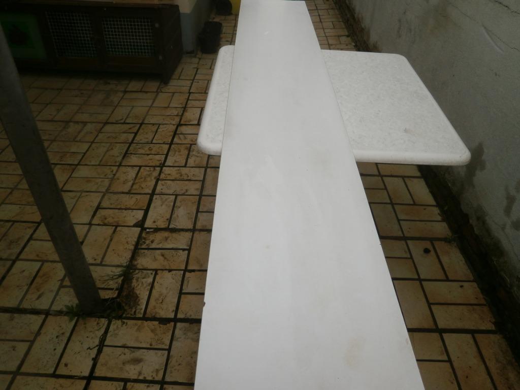 keuken plaat, Doe-het-zelf en Bouw, Platen en Panelen, Ophalen, Gebruikt, Overige materialen, Minder dan 20 mm