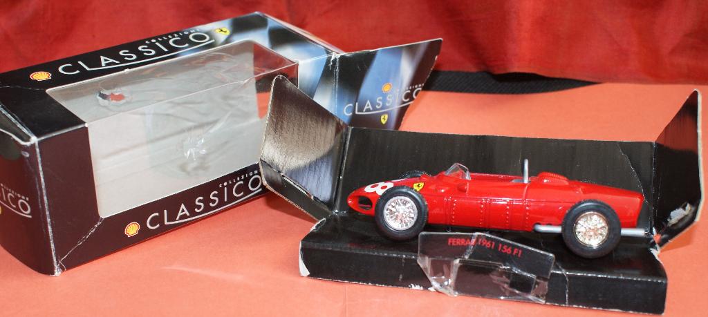 SHELL Classico Collezione - Ferrari 1961 156 F1 ** NEUVE ***, Enlèvement ou Envoi, Comme neuf, Voiture