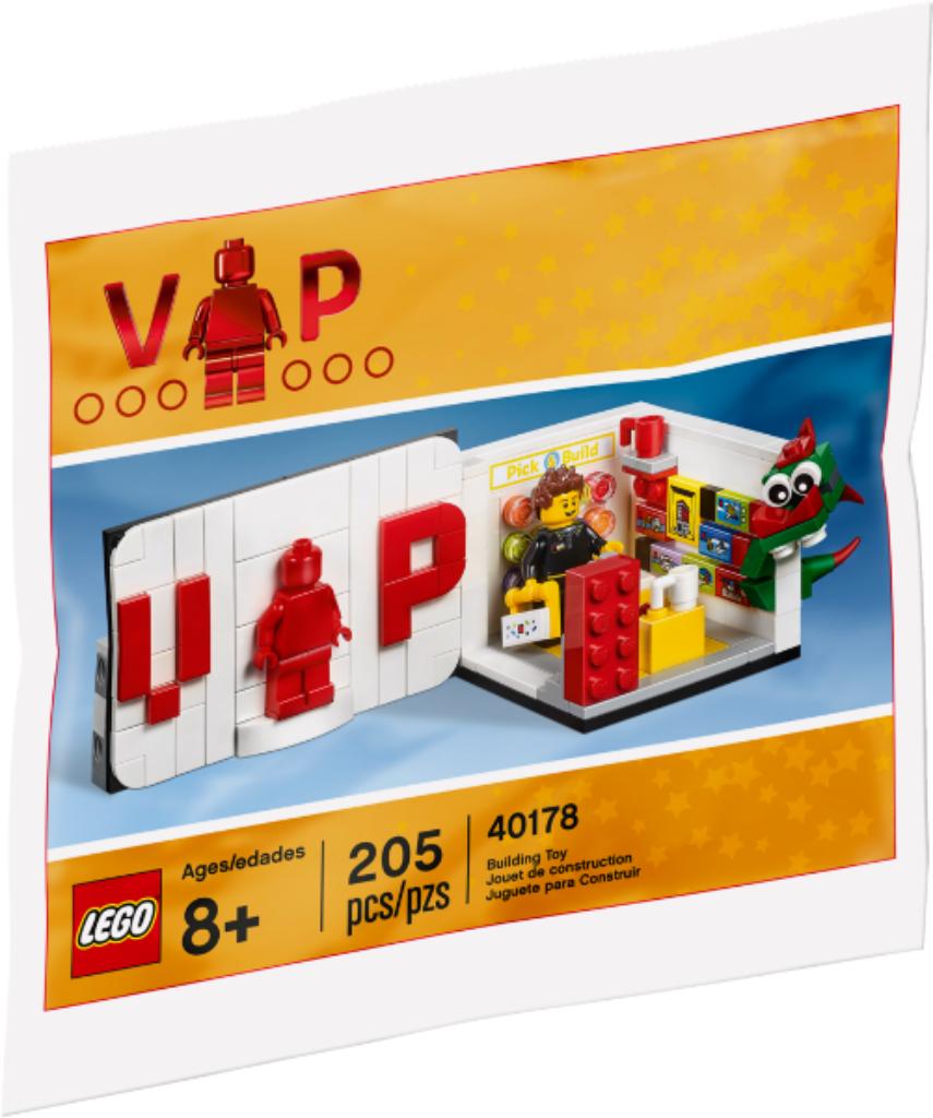 Ensemble VIP emblématique LEGO exclusif 40178 2017, Envoi, Neuf, Ensemble complet, Lego