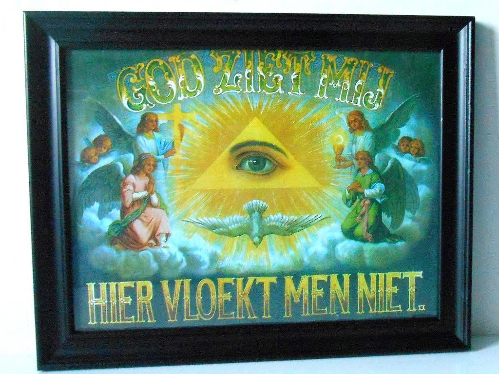 God ziet mij, hier vloekt men niet, Enlèvement ou Envoi