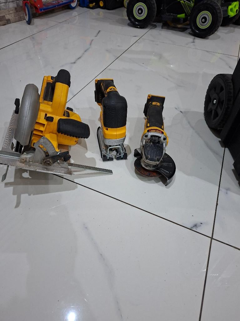 Set complet machine Dewalt, Doe-het-zelf en Bouw, Gereedschap | Boormachines, Ophalen, Gebruikt, Overige typen