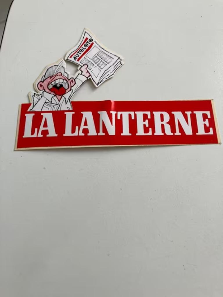 Sticker de journal La Lanterne, Enlèvement ou Envoi