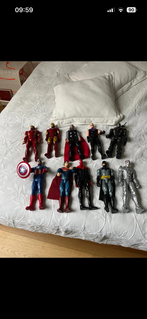 Lot de 10 figurines Marvel, Enlèvement, Utilisé