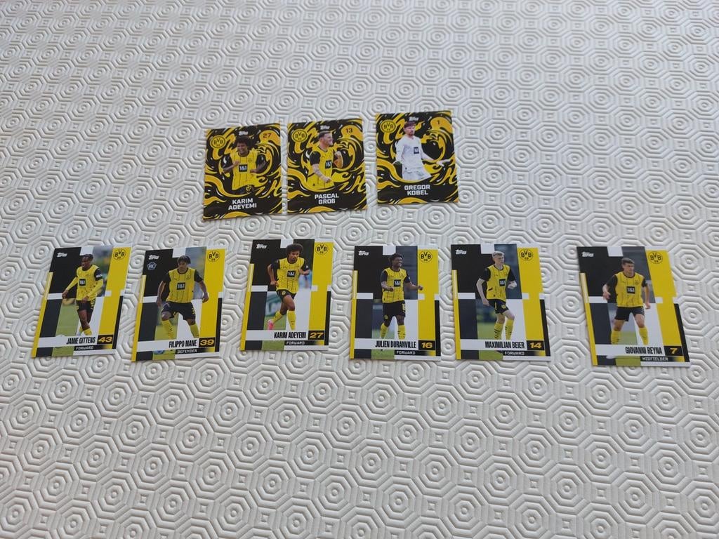 Cartes Topps Dortmund 2024, Enlèvement