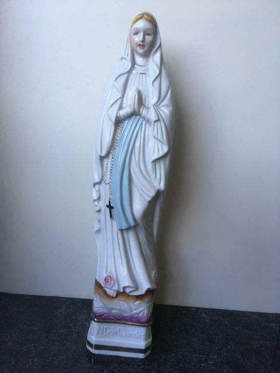 Antieken bisque Maria beeld