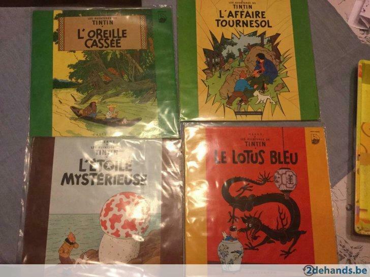 Luister Lp kuifje, Ophalen of Verzenden, Gelezen