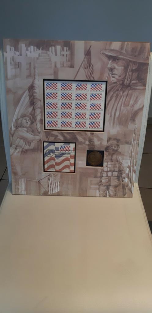 Verzamelaarseditie v 'Honoring those who served' uitgave., Ophalen of Verzenden