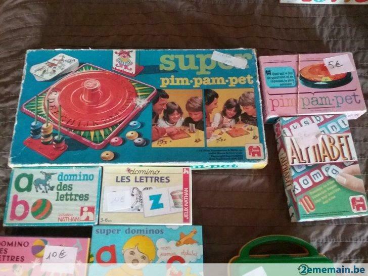 letterspellen in de vorm van domino of andere, Ophalen of Verzenden, Gebruikt