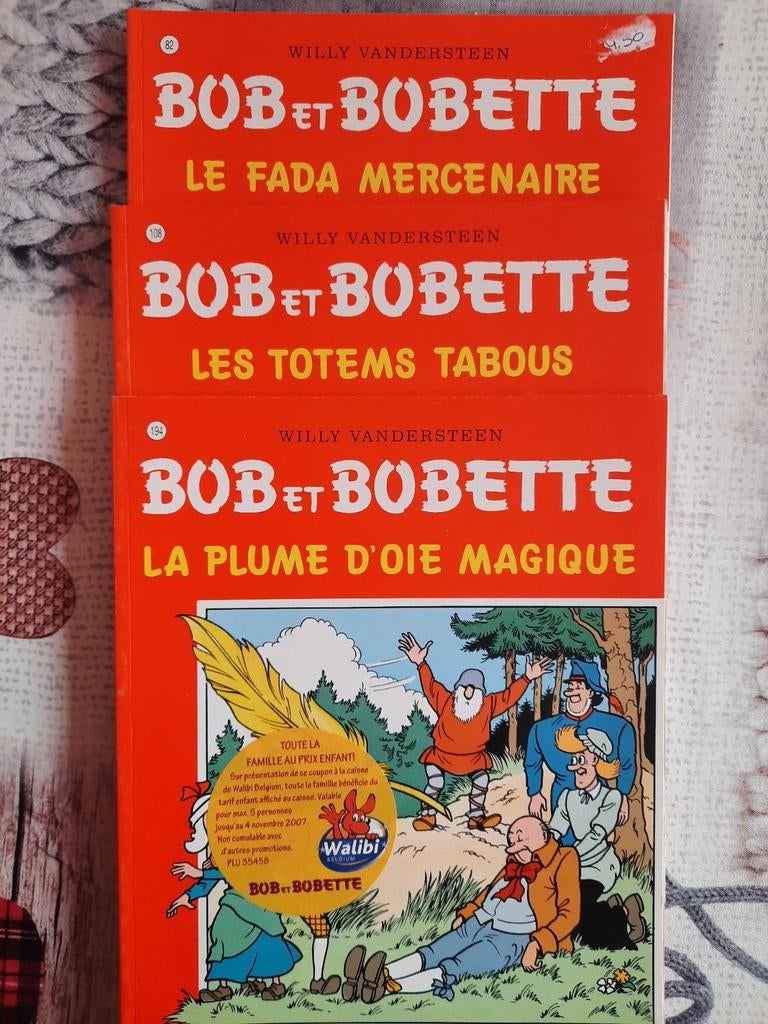 3BD Bob et Bobette en très bon état, Enlèvement ou Envoi, Comme neuf