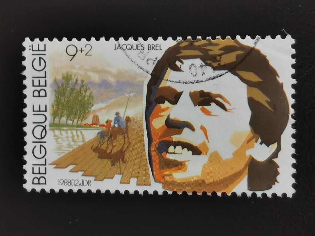 Belgique 1988 - Jacques Brel - musique, Enlèvement ou Envoi, Affranchi, Musique