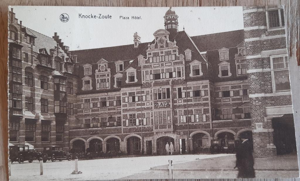 HÔTEL KNOKKE ZOUTE plaza À DIGUE ZEEDIJK 1930, Collections, Cartes postales | Belgique, Enlèvement ou Envoi
