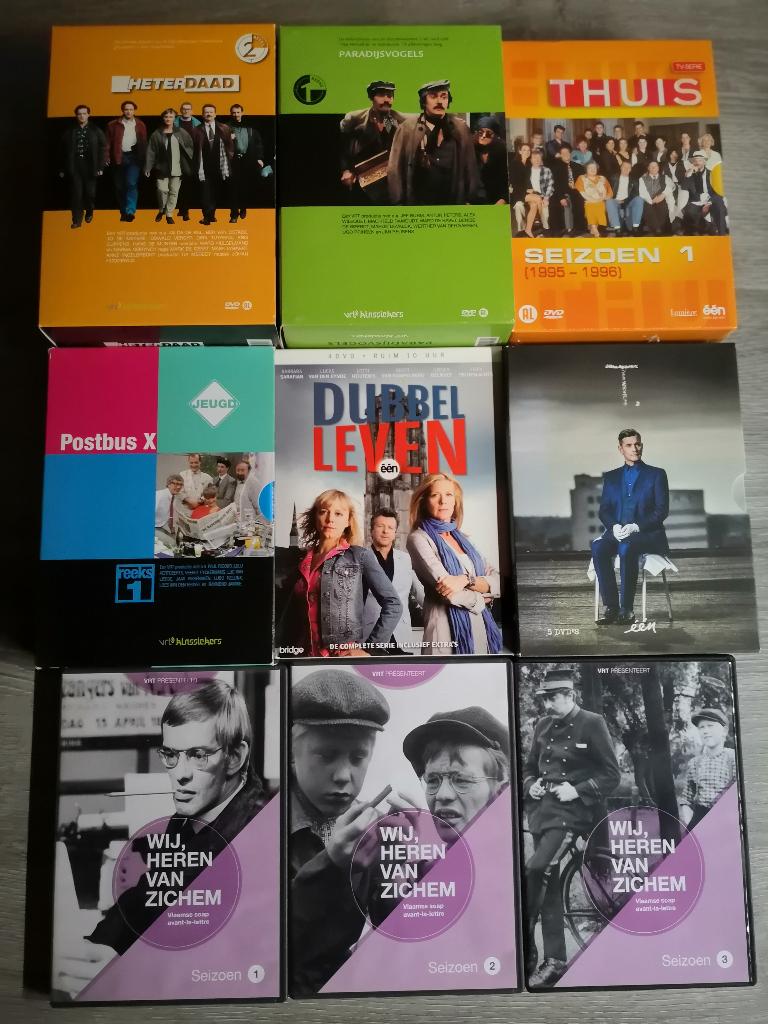 Vlaamse vrt, canvas, ketnet dvd boxen uit te kiezen, Ophalen of Verzenden