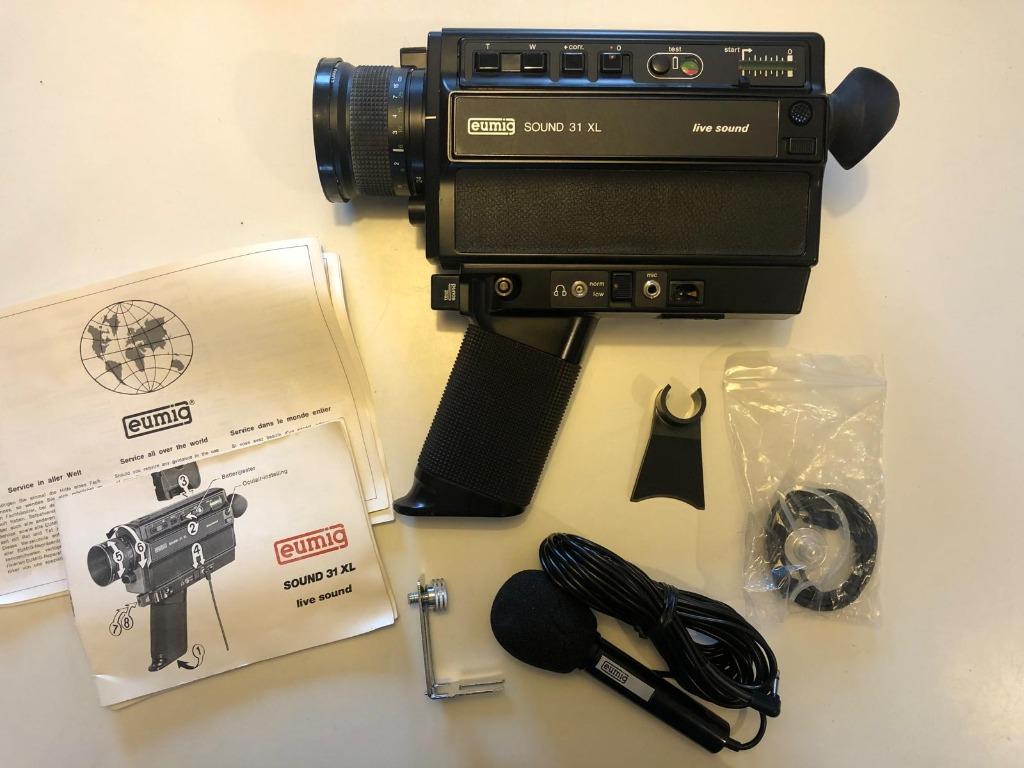 Super 8 Camera Eumig Sound 31 XL, Enlèvement ou Envoi, 1960 à 1980, Caméra