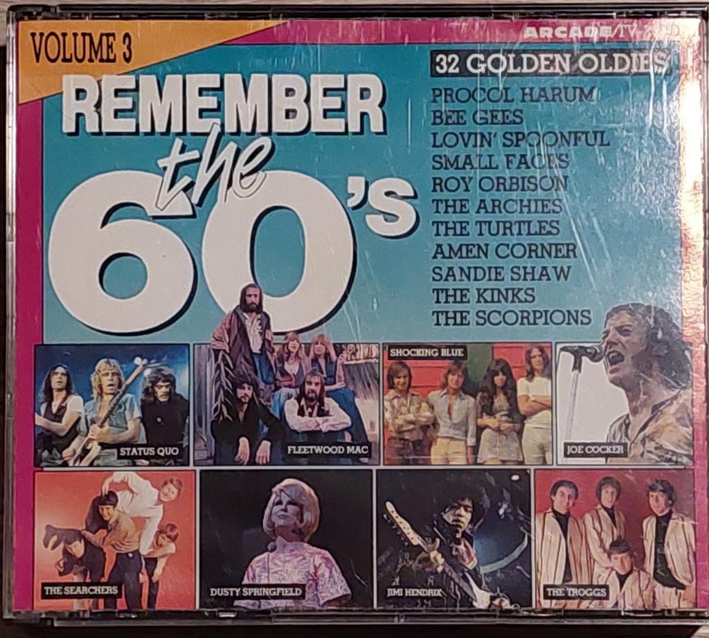Remember the 60's volume 3 - 2cd, Cd's en Dvd's, Ophalen of Verzenden, Gebruikt, Pop