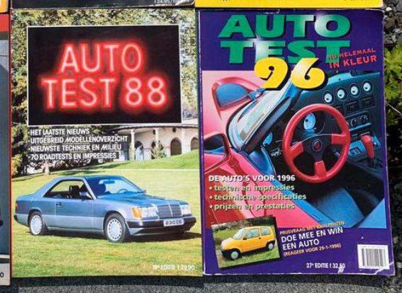 Deux annuaires Autotest. 1988 et 1996, Enlèvement ou Envoi, Comme neuf