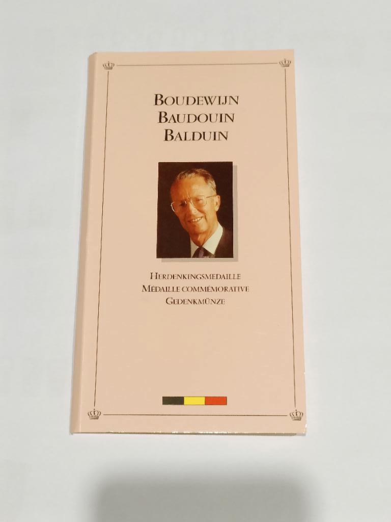 Belgique EURO Médaille Bronze Baudouin 1993, Enlèvement ou Envoi, Bronze