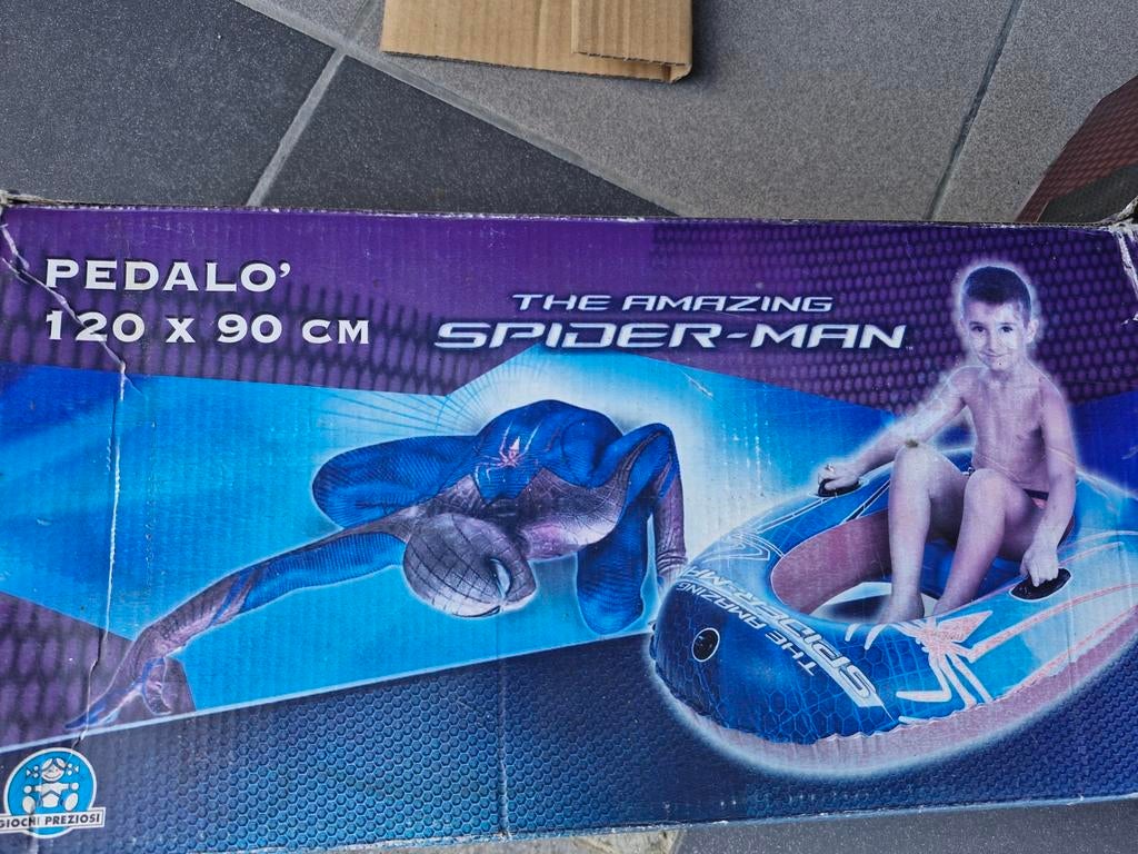 Opblaasbare pedalo boot van Spiderman. NIEUW.Nooit gebruikt, Ophalen of Verzenden, Nieuw