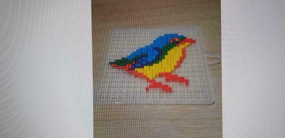 Mini mozaïek- 2 figuurtjes, Enlèvement, Comme neuf