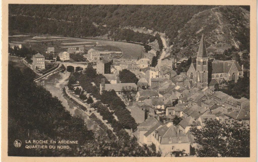 LA ROCHE EN ARDENNE QUARTIER DU NORD CPA, Collections, Cartes postales | Belgique, Enlèvement ou Envoi, Non affranchie, Luxembourg