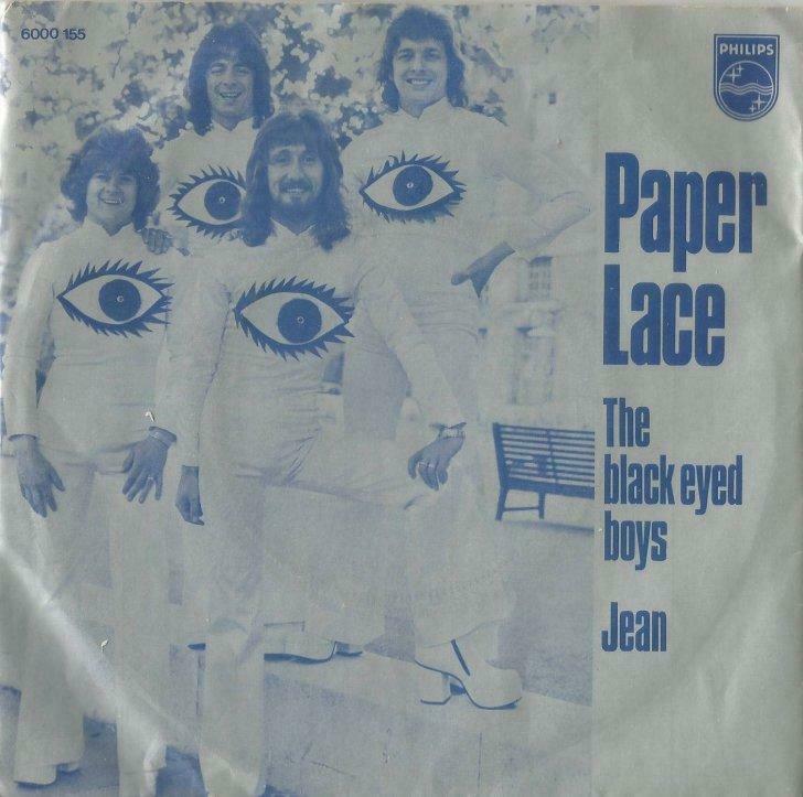Paper Lace – The black eyed boys / Jean - Single, Ophalen of Verzenden, Gebruikt