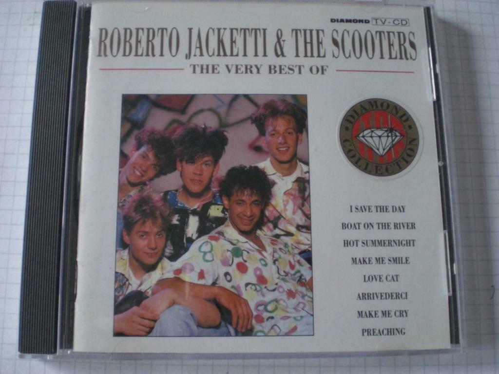 CD The Very Best off Roberto Jacketti & The Scooters, Enlèvement ou Envoi
