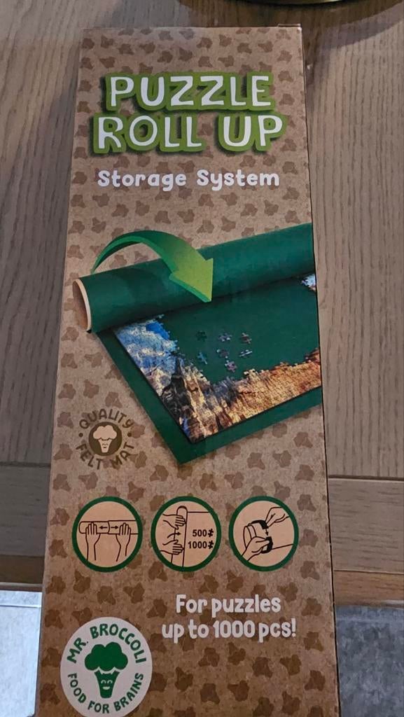 Puzzelmat 1000 stuks, Ophalen