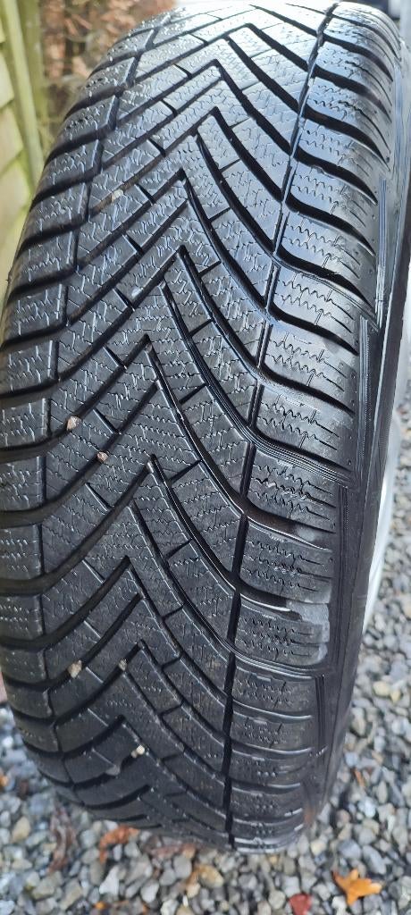 Pneus montés sur jantes, Auto-onderdelen, Banden en Velgen, Ophalen, Gebruikt, 15 inch, Winterbanden