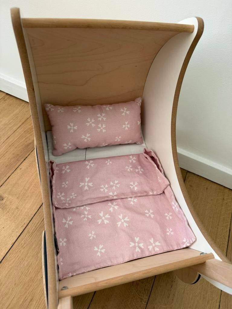 Houten poppenwagen Ooh Noo / ook ideaal vr doopsuiker, Ophalen, Zo goed als nieuw, Overige typen