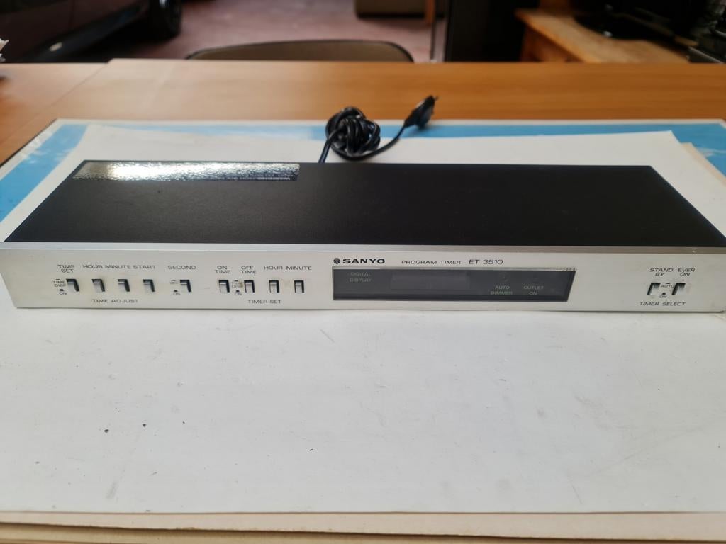 ‼️SANYO PROGRAMMA TIMER ET-3510‼️, Ophalen, Gebruikt