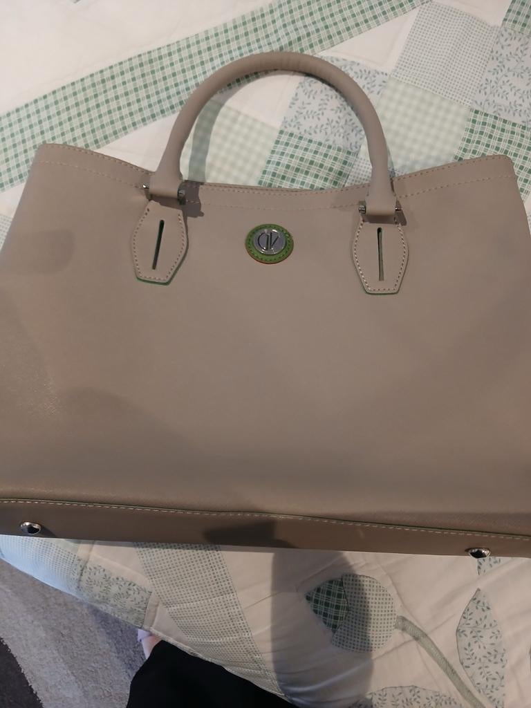 sac beige, Handtassen en Accessoires, Tassen | Damestassen, Ophalen, Gebruikt, Beige