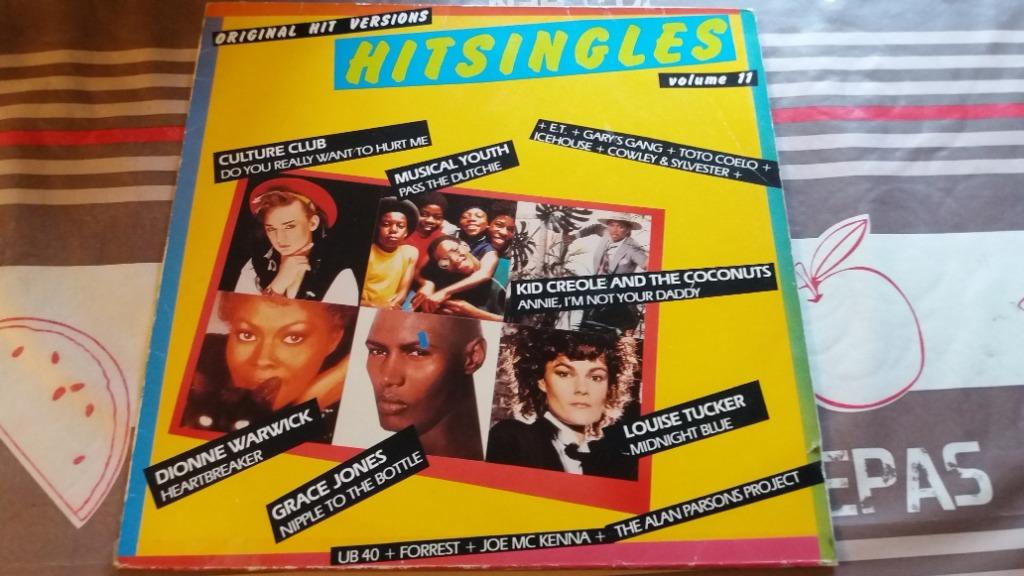 Disque vinyl 33 tours hitsingles vol 11, Ophalen of Verzenden, Zo goed als nieuw, Pop