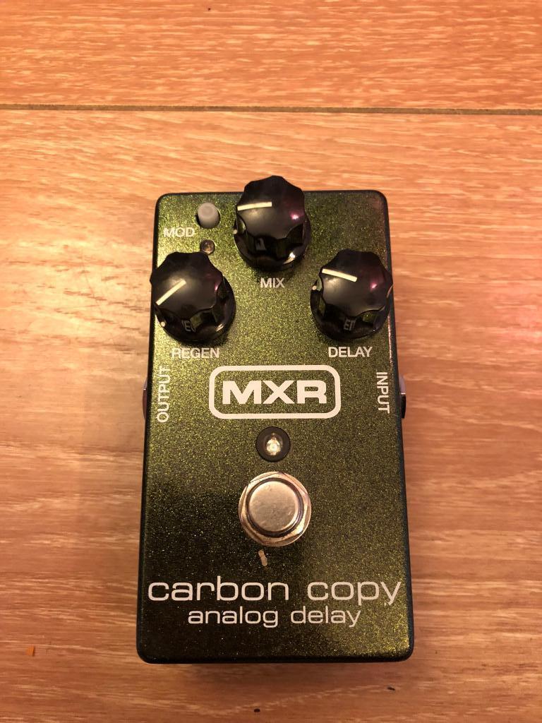 MXR carbon copy delay, Musique & Instruments, Effets, Enlèvement ou Envoi, Comme neuf, Delay ou Écho