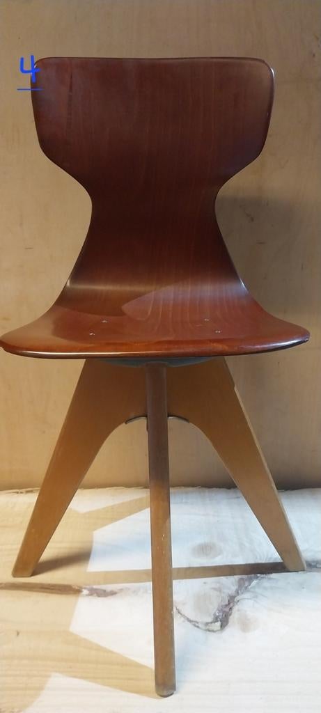 Chaises pour enfant vintage en pagholz (pagwood) par Adam St, Enlèvement, Utilisé, Chaise(s)