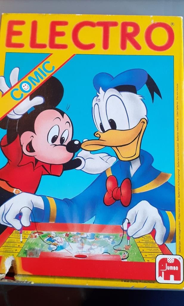 Jeu electro Walt disney vintage année 1982, Collections, Jouets, Utilisé, Enlèvement ou Envoi