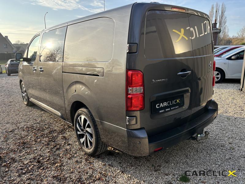 Citroen Jumpy Dubbele Cabine 2.0 blueHDI 180pk aut. 5pl., 177 ch, Argent ou Gris, Achat, Euro 6