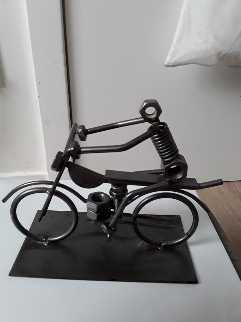 Metalen Miniaturen Motorfiets, Ophalen