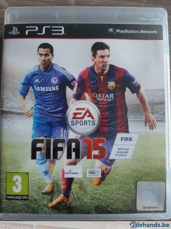 PlayStation 3 FIFA 15., Ophalen, Gebruikt