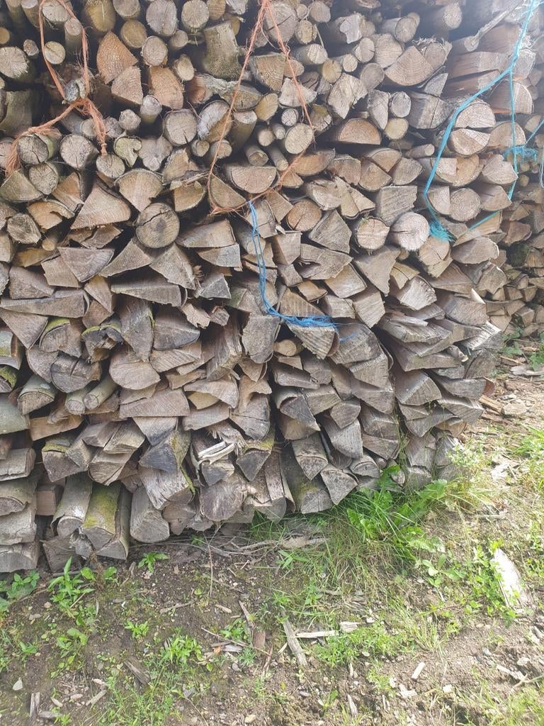 Excedant de bois de chauffage FEUILLUS a vendre, Minder dan 3 m³, Ophalen, Overige houtsoorten, Blokken