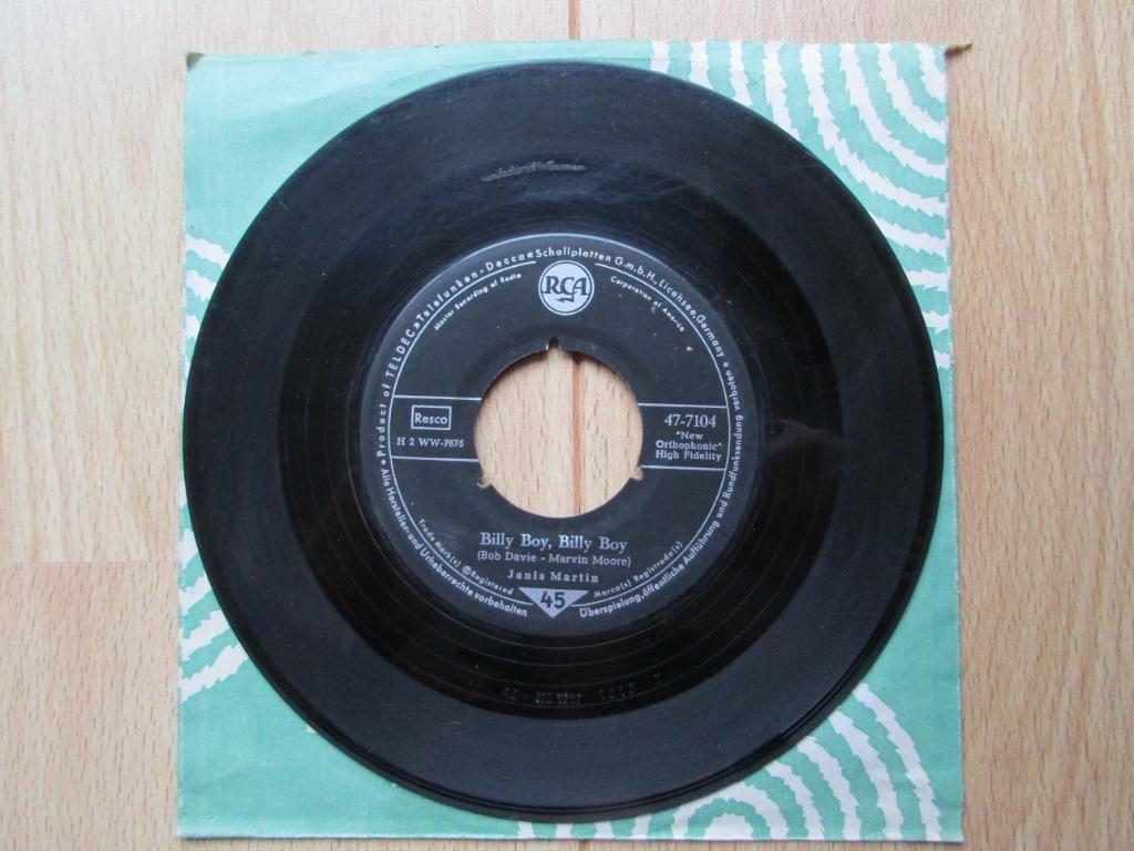 Janis Martin - Billy Boy, Billy Boy, Enlèvement ou Envoi, Utilisé, R&B