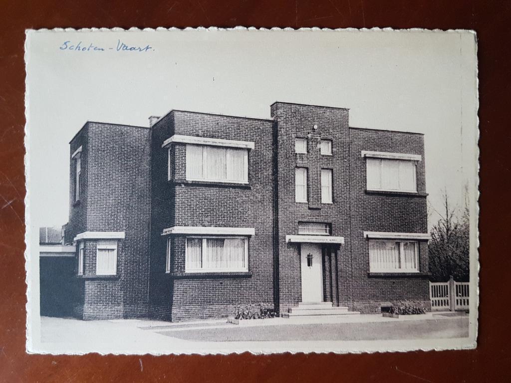 Postkaart Schoten Vaart Klooster Zusters School, Ophalen of Verzenden, 1940 tot 1960, Ongelopen, Antwerpen