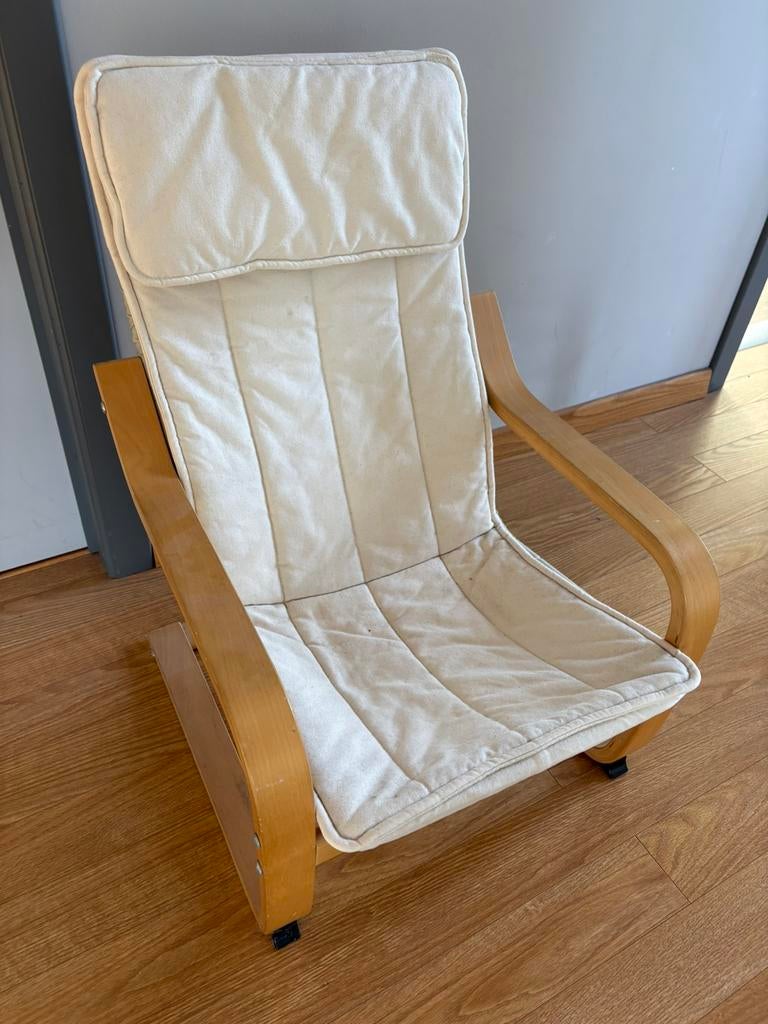 Fauteuil Relax Ikea enfant Poang, Enlèvement, Comme neuf, Chaise(s)