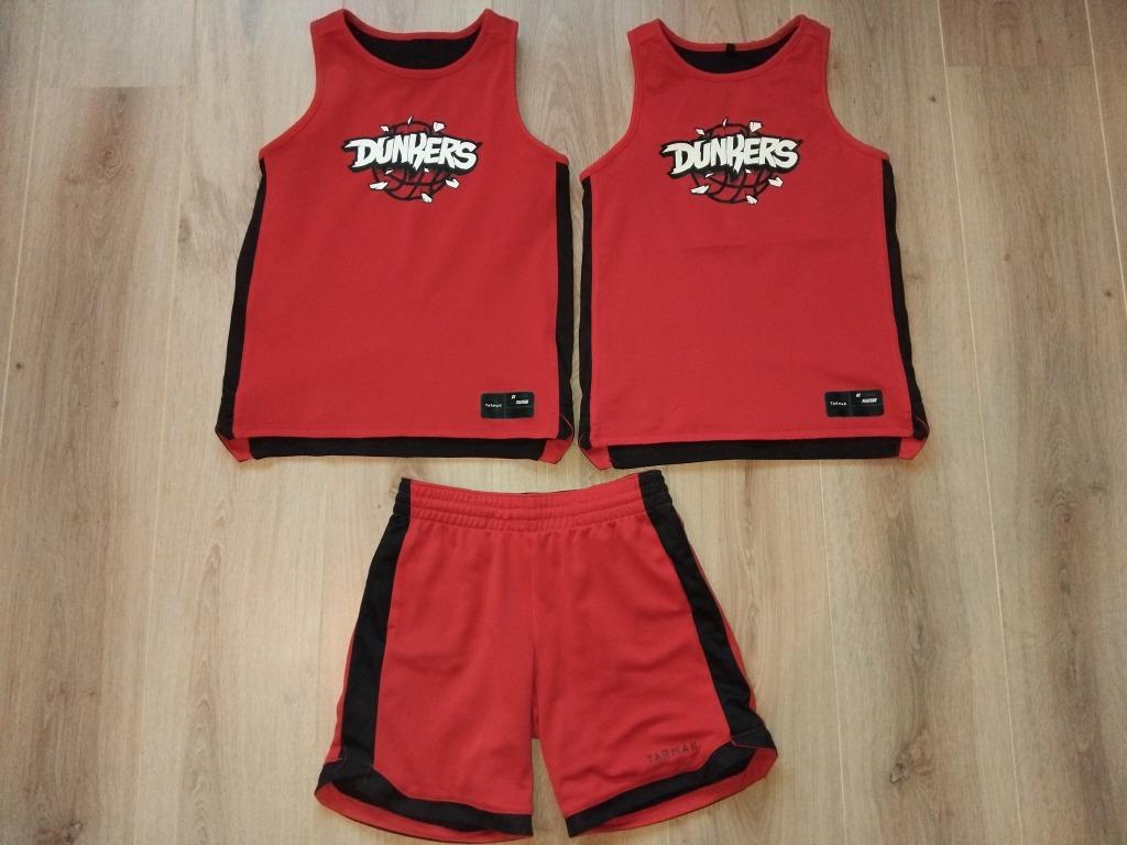 2 baskettruitjes en 1 basketbroekje, Garçon ou Fille, Enlèvement, Vêtements de sport ou Maillots de bain, Utilisé